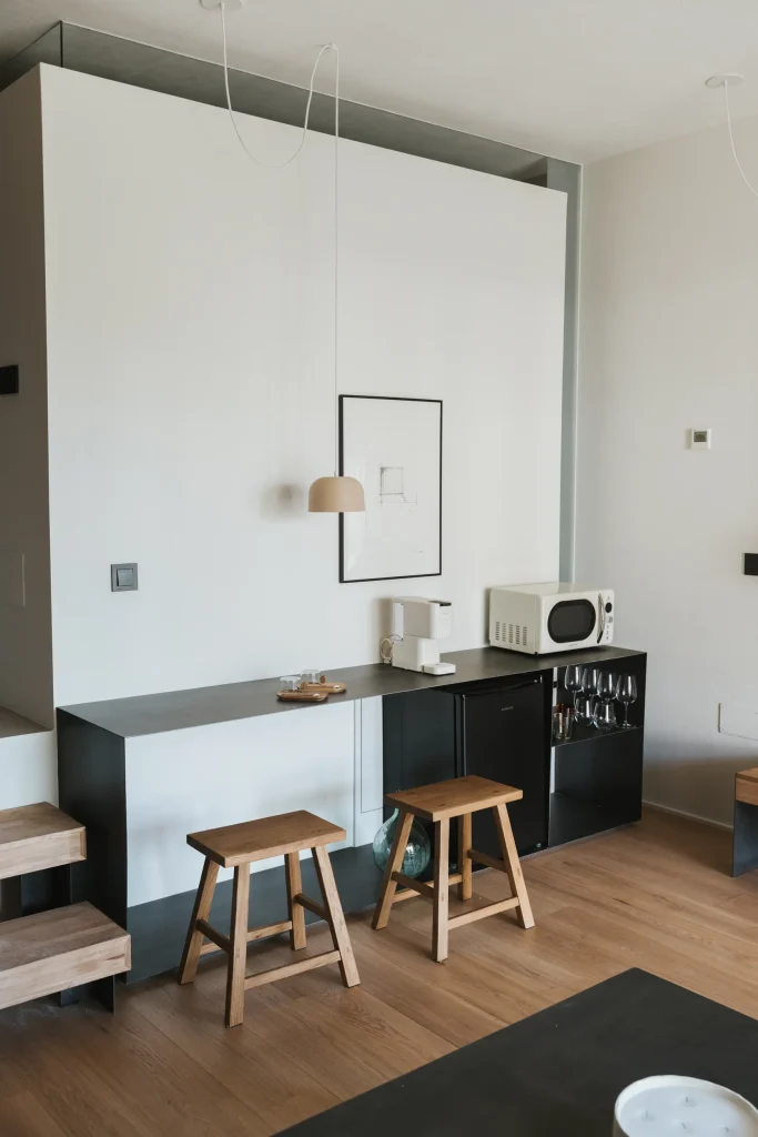 Zona de estar del apartamento 6.